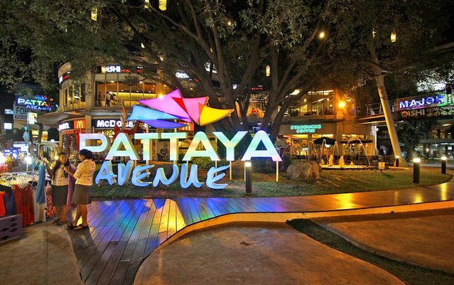Shopping malls in Pattaya