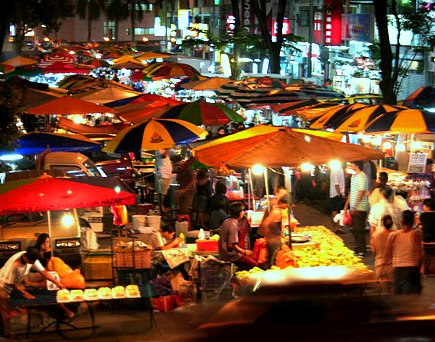 Night market in Langkawi - night bazaar