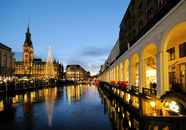 The Stararkaden region is one of the most famous markets in Hamburg