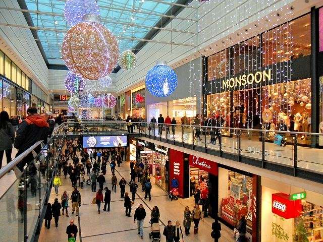 Places to shop in Manchester, England