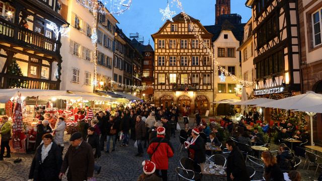 The most important markets of Strasbourg, France