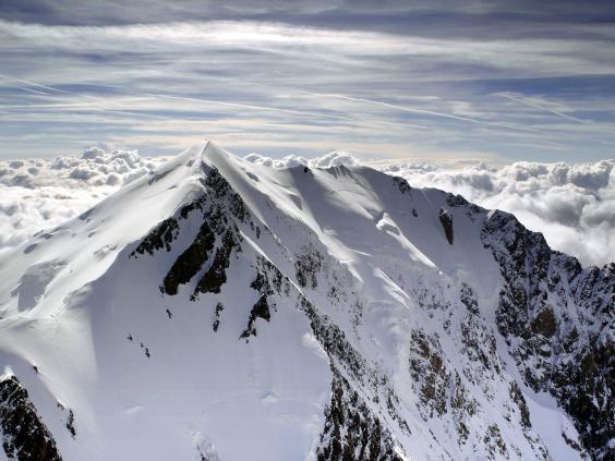 Mont Blanc Chamonix summit - one of the most important places of tourism in Chamonix French