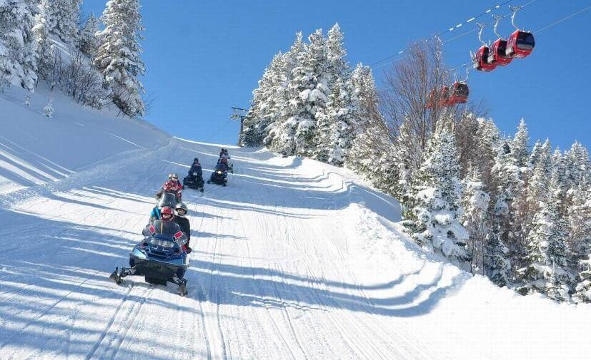 Winter tourism in Bursa