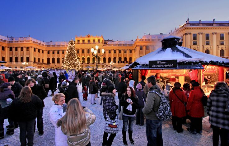 Winter tourism in Vienna Christmas markets