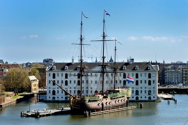 The Maritime Museum in Amsterdam