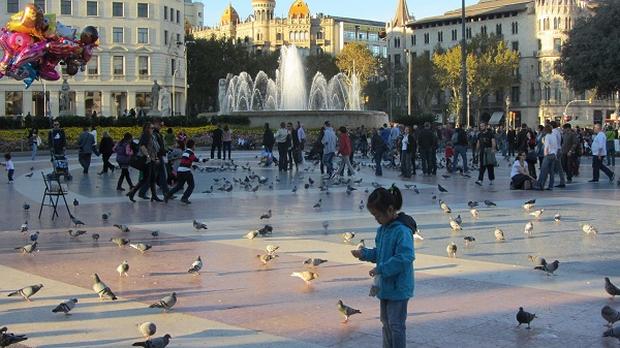 Barcelona's Catalunya Square