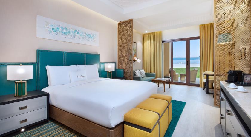 DoubleTree by Hilton Resort & Spa Al Marjan Island is a luxury resort located in Al Marjan Island near the famous Hamra area of ​​Ras Al Khaimah, and is considered one of the most luxurious hotels in Ras Al Khaimah Emirates