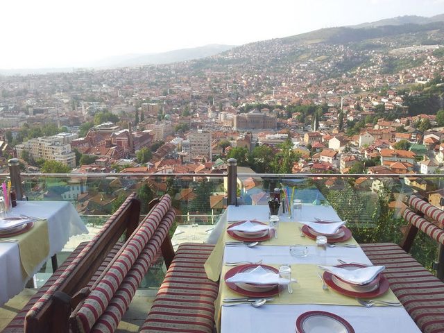 Park princeeva restaurant is one of the best restaurants in Sarajevo, Bosnia