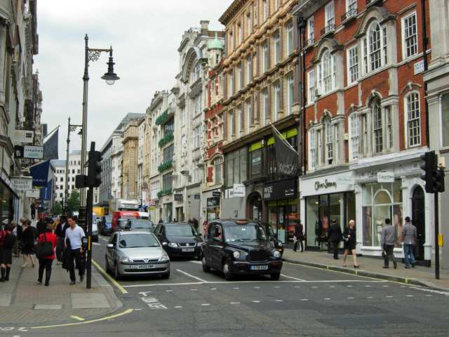 Bond Street is one of the most important tourist places in London, England