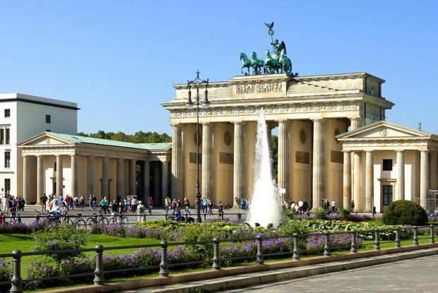 Berlin Gate is one of Berlin's most famous tourist attractions