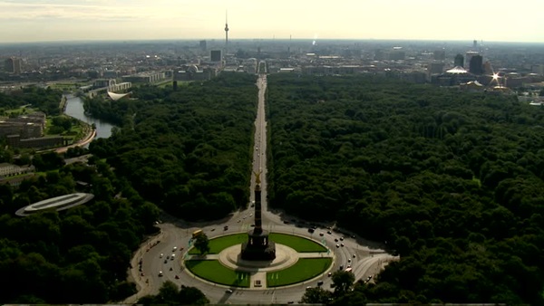 Tiergarten Park in Berlin, Germany