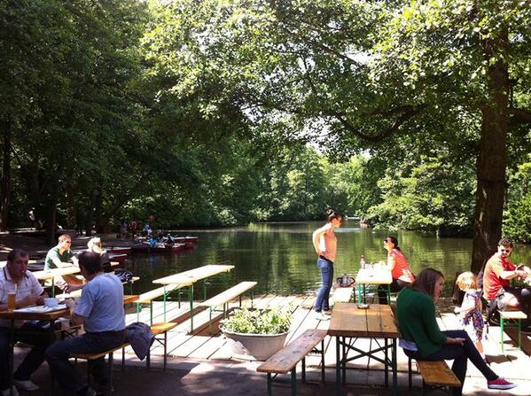 Tiergarten park is one of the best tourist places in Berlin, Germany