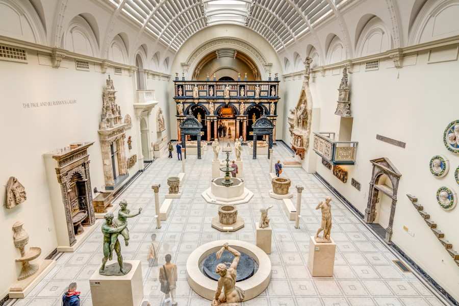 The Victoria and Albert Museum London is one of the most important places of tourism in London