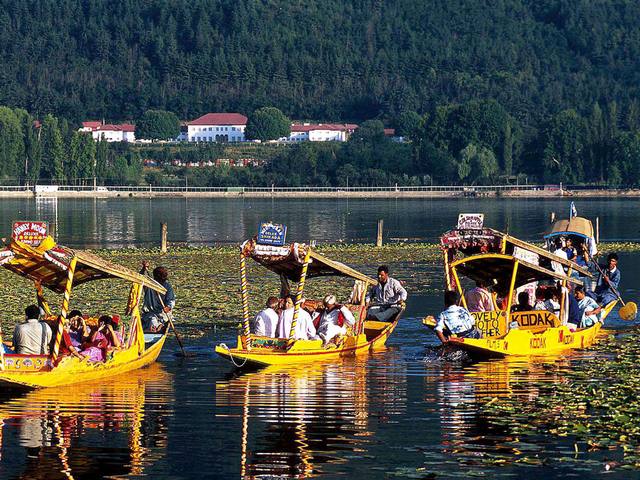Dal Lake in Indian Kashmir