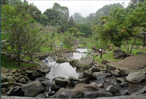 Seven Puncak Waterfalls in Indonesia