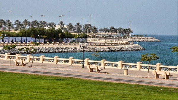 Dammam waterfront is one of the most important tourist places in Dammam