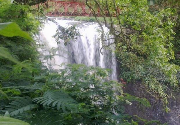 Marbella Falls is one of the most beautiful tourist places in Bandung, Indonesia