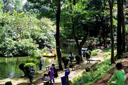 The zoo in Bandung is one of the most famous tourist places in Bandung Indonesia