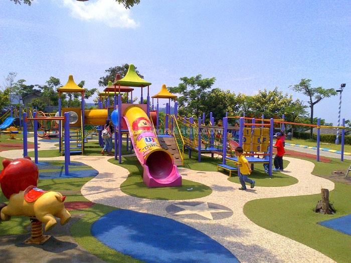 Kampung Gajah Park in Bandung Indonesia