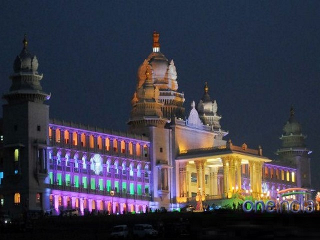 Vidana Soudha Building in Bangalore