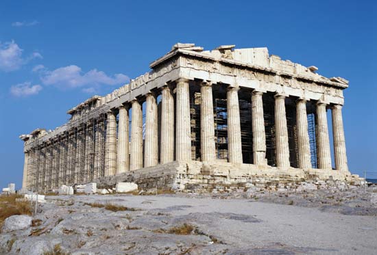 Acropolis is one of the best tourist places in Athens, Greece