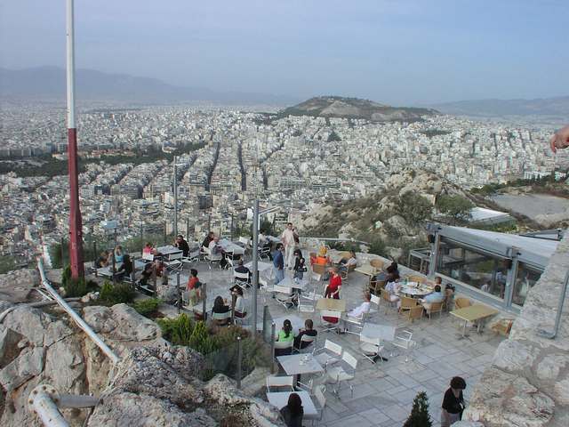 Cavtius Hill is one of the most beautiful tourist places in Athens