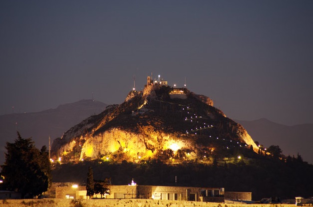 The cafetian hill of Athens