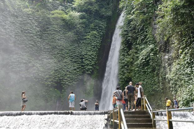 Champohan Waterfall in Bali, Indonesia