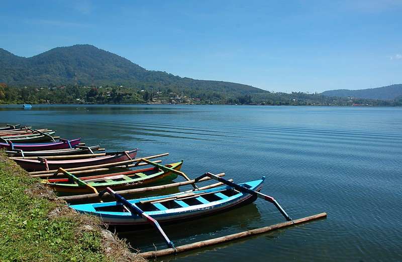 Lake Prattan in Bali Indonesia