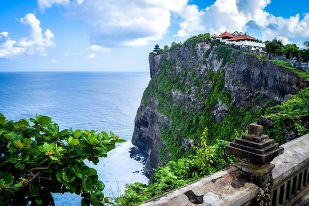 Ulu Watto Temple in Indonesian Bali