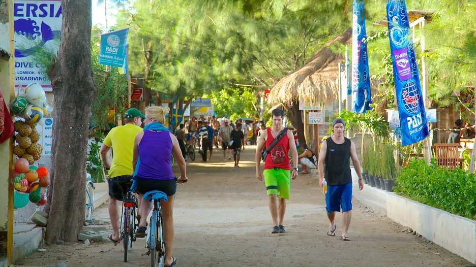 Gili Islands is one of the most beautiful places of tourism in the Indonesian island of Lombok