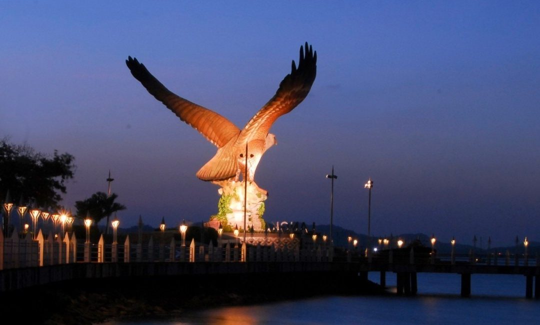 Eagle Square in Langkawi Malaysia