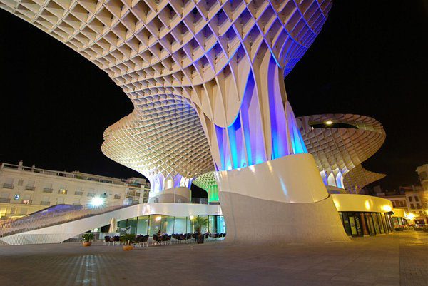 The 3 best activities when the solar metropol is Seville, Spain