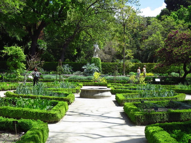 Royal Botanical Garden is one of the most beautiful places of tourism in Madrid, Spain