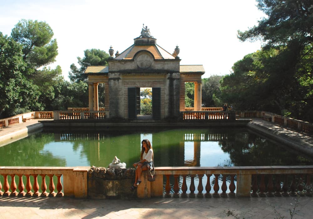Horta Maze Park in Barcelona, ​​Spain