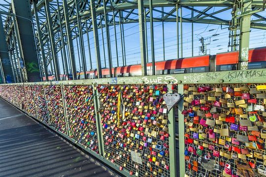 The 3 best activities at the Locksmith Bridge in Cologne, Germany