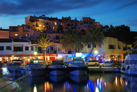 The old town is a landmark of Marbella Spain
