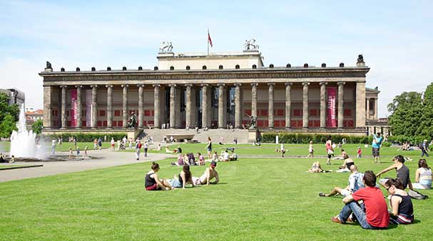 The old Berlin museum is one of the most important tourist attractions in Berlin