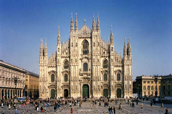 Duomo Milan is one of Milan's distinctive landmarks