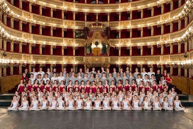 La Scala Theater is one of the most beautiful places of tourism in Milan, Italy
