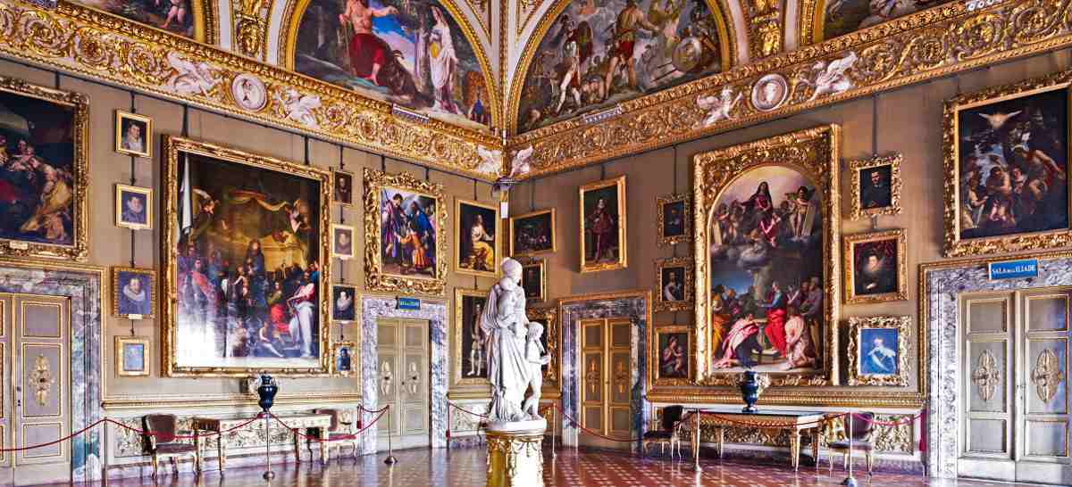 Pitti Palace is one of the most beautiful tourist sites in Florence