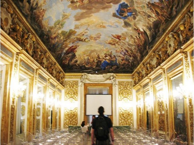 Uffizi Gallery Museum is one of the most important places of tourism in Italy, Florence