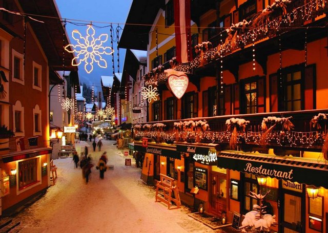 The old quarter is one of the best tourist destinations in Austria. Zell am See