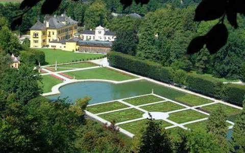 Heilbronn Palace one of the best tourist places in Salzburg Austria