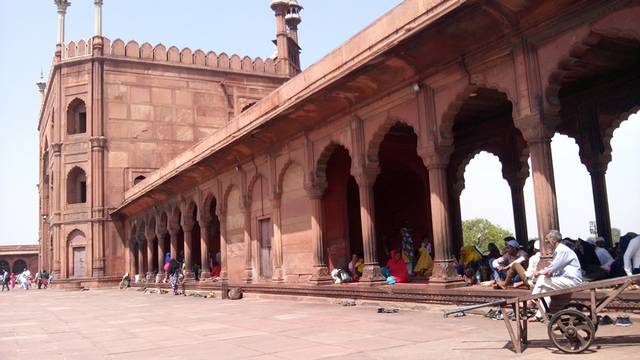 Jamia Mosque in India Delhi