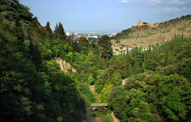 Narikala Fortress is one of the most important places of tourism in Tbilisi