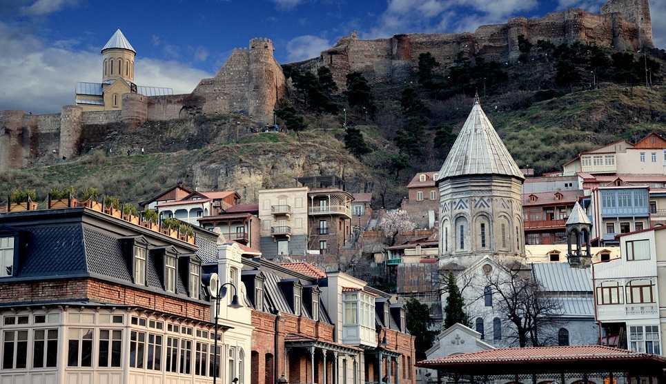 Learn about the tourist sites near the Peace Bridge, Tbilisi, Georgia