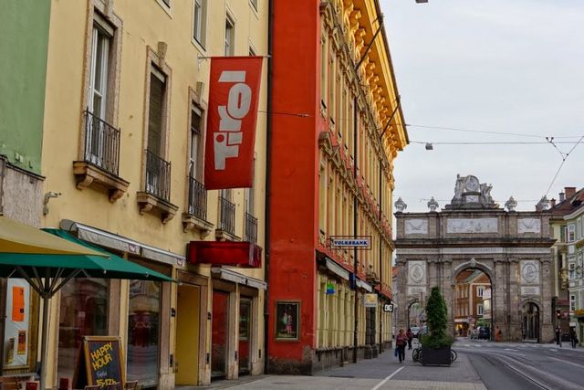 Arc de Triomphe in Innsbruck, Austria