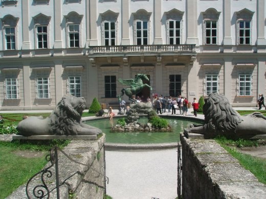 Mirabell Palace and Gardens in Salzburg 