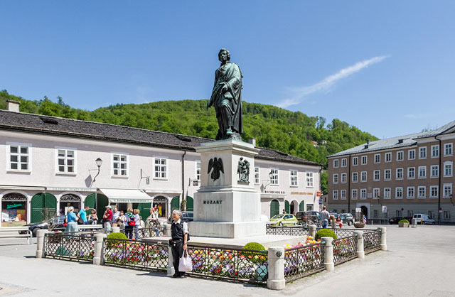 The old town of Salzburg